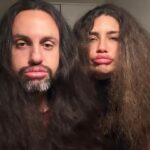 Juliana Harkavy Instagram – “The couple that brushes together crushes together” – or something like that. Happy Valentine’s Day you filthy animals!
Love, 
Your Resident Euro-Pop Wet Dream🤘🏽💝

#happyvalentinesday #loveday #funnylove #brushedoutcurls #hotstuff #funny #slaying #laughhard #soulmates #bettereveryyear #couplegoals #divinefeminine #divinemasculine #loverules #lollywood #sohotrightnow #everydayisvalentinesday #haircare #naturalhair #bestfriends #dreamman #relationshipgoals #coupleshumor #husbandandwifecomedy #romance #havefun #valentinesday2024 #longhair #longhairmen #longhairdontcare