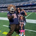 Julianna Peña Instagram - Massive shoutout to @realbenschmitz @chrisprovino @nfl @chicagobears and @chad_bronstein @selbron11 for my #ootd #ootdfashion hosting me and my best bestie gur !! Our first #bearsgame ever! We will never forget! #memories #mommylife #mommysworld🌎 #nfl #football #chicagobears #dabears #gobears #chicago #chicagoland #soldierfield #justinfields #whatthefudge #sundayfunday #photodump #vip #vips #vipservice #vipstatus #onfield #gucci 🏈🏈🏈🏈🐻🐻🐻🐻🐻 #peñapower #custom #mmgirl #beardown