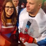 Julianna Peña Instagram - I started my #mma journey in 2008 and was introduced to #imo the #goat #fedoremilianenko via #youtube. I use to watch #youtubechannel of him and how he #recovered during #fightcamp. It took me a long time to figure out what he was getting whacked down with but come to find out it was #birchleaves, like in the photo above. When I partnered with @redwoodoutdoorsco I knew immediately I had to get some. With the help of a great friend, I was able to get my hands on some #birchleaves and it has completely changed my #saunagame. Side note I got to meet my #hero @bellatormma circa 2018 but I got #heismaned #stiffarm #fedor #thebest 😂