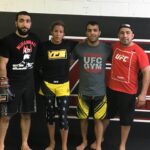 Julianna Peña Instagram - #teamcaptain @bullyb170 going up in #london soon for his first #ufc #worldtitle! You gonna #rememberthename #belalmuhammad #andnew! You’re a great man Belal; an amazing leader that I admire and look up to, and an even greater fighter! I know I’m not the only one that shares this sentiment in our gym! I am already so proud of you and happy for you, you deserve nothing but the best!! 🙏🏽🙏🏽❤️❤️Second pic circa #2016 with @vfs_academy ! #beeninthetrenchestogether #vfskillers #teammates #chicagostandup