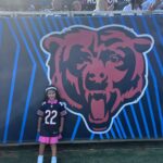 Julianna Peña Instagram - Massive shoutout to @realbenschmitz @chrisprovino @nfl @chicagobears and @chad_bronstein @selbron11 for my #ootd #ootdfashion hosting me and my best bestie gur !! Our first #bearsgame ever! We will never forget! #memories #mommylife #mommysworld🌎 #nfl #football #chicagobears #dabears #gobears #chicago #chicagoland #soldierfield #justinfields #whatthefudge #sundayfunday #photodump #vip #vips #vipservice #vipstatus #onfield #gucci 🏈🏈🏈🏈🐻🐻🐻🐻🐻 #peñapower #custom #mmgirl #beardown