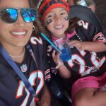 Julianna Peña Instagram - Massive shoutout to @realbenschmitz @chrisprovino @nfl @chicagobears and @chad_bronstein @selbron11 for my #ootd #ootdfashion hosting me and my best bestie gur !! Our first #bearsgame ever! We will never forget! #memories #mommylife #mommysworld🌎 #nfl #football #chicagobears #dabears #gobears #chicago #chicagoland #soldierfield #justinfields #whatthefudge #sundayfunday #photodump #vip #vips #vipservice #vipstatus #onfield #gucci 🏈🏈🏈🏈🐻🐻🐻🐻🐻 #peñapower #custom #mmgirl #beardown