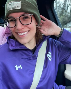 Julianna Peña Instagram - Sending all my warrior strength, loving energy, and positive vibes to @nufbfamily The #northwestern #footballteam! They are playing a #bowlgame in #lasvegas today!! GO CATS!! #trustyourself #gocats #wildcats #collegefootball #nu 💜🦄😈💜🦄💜