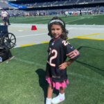 Julianna Peña Instagram - @chicagobears #sundayfunday #photodump with my gur #chicago #chicagobears #dabears #nfl #mommydaughter #thatsmybaby #peñapower #football #footballseason #week1 #rivals #bearsvspackers 🏈🏈🏈🏈🏈🏈🏈