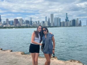 Julianna Peña Instagram - My #bff FINALLY came to #chicago to visit me !! Had the best time with you #christinarose @chroje Love ya Mama ! #tourist #sightseeing #chitown #dayone #sincekindergarten #sisterhood #mmgirl