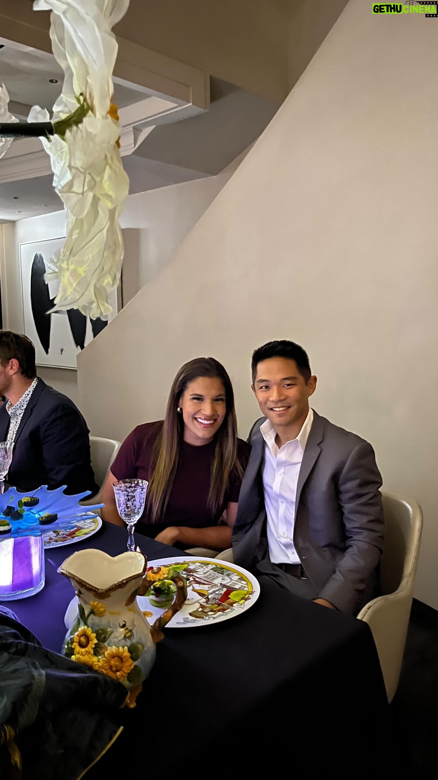 Julianna Peña Instagram - Wow ! #sundayfunday did not disappoint!! Thank you to @adammjo for taking me out to @thealineagroup!! What an incredible atmosphere for an early birthday celebration ! #alinea is the only #threestars #michelin #restaurant in #chicago ! You could tell the waitstaff was passionate and knowledgeable as they took their time giving us intimate details about the food and wine pairings for a 14 course meal that was beyond unique in terms of presentation, flavor, and experience! They tricked us many times and everything we ate was a giant surprise! Nothing was ever the same and although I was nervous to try things that I never thought I would eat, like #caviar, it was shockingly delicious!! If you are a #foodie, this is the place to go! I’ve never tasted anything like it and I will be back! Adam, you’re the best, thank you again ! 💕🙏🏽🥰😎 #alinea #birthday #leoseason #fancy #fancyfood #culinary #culinaryarts