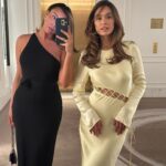 Julie-Anne Ho Instagram - The yellow dress was the winner 🙊🌟🌟🌟🌟 @holtrenfrewogilvy ⭐️🎀 Hair by the one and only @kevinskyle__kk Ps. I wish I could move into the @fsmontreal and never check out !!