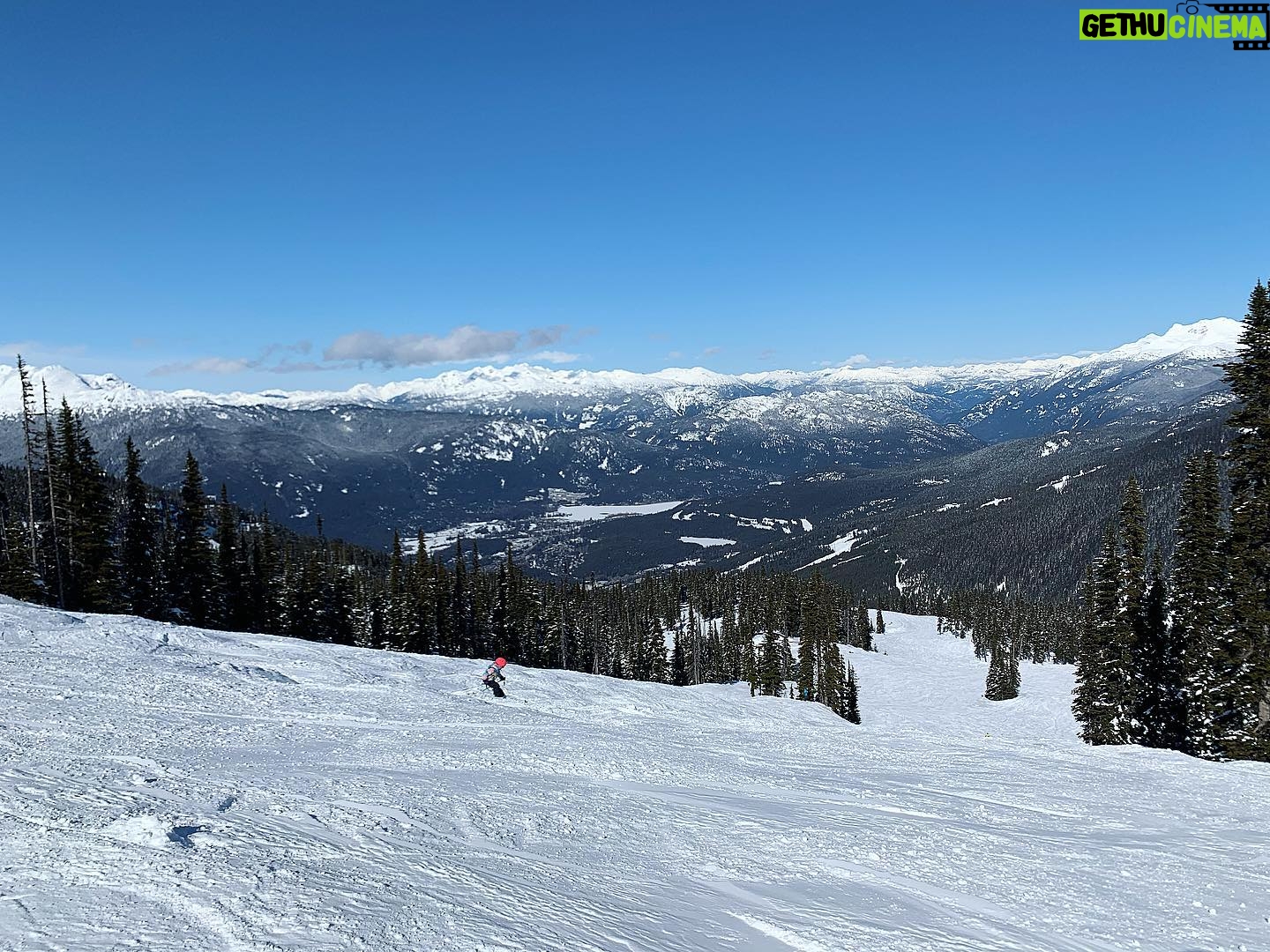 Julie Gonzalo - 3.9K Likes - The most perfect day on the slopes. Pictures don’t do it justice #whistler