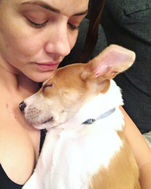 Julie Gonzalo Instagram - I only have puppy pics. Happy Monday