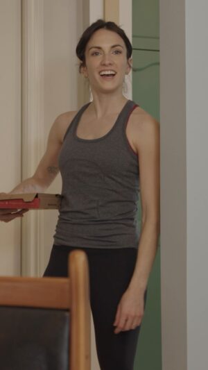 Julie Nolke Instagram - @timhortons has Flatbread Pizza... I know, it's surprising, but not as surprising as the notion of me actually going for a run. 
Head to #timhortons and try one for yourself. #ad