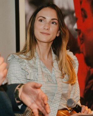 Julie Nolke Instagram - Another incredible year at @bufferfestival . I’m so honoured to take part in this inspiring festival and to walk away with an award for my film is the cherry on top. Thank you to everyone that came out, supported and didn’t make fun of the fact that I cried on stage in front of a large live audience. Y’all are real ones.