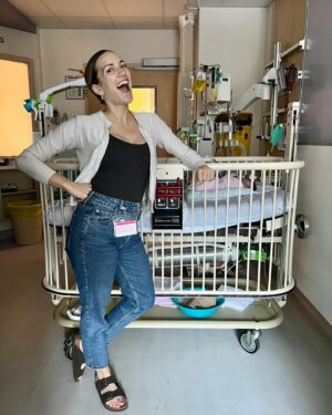 Julie Nolke Instagram - I have an extra special video coming out tomorrow! It's a collaboration with several other comedy creators for charity. Every cent of ad revenue earned by our videos will go towards our preferred charity. 

For mine, I chose @sickkidstoronto . When my son was born he needed surgery and Toronto Sickkids saved his life. I wanted to be able to give back this season and hopefully help other babies get the care they need. 

So be sure to tune in tomorrow (Dec 1st) at 9am PT/12pm ET to watch my video as well as the other creators taking part in the Christmas Comedy Cause.