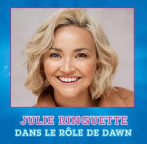 Julie Ringuette Instagram - Il y a 18 ans, je recevais mon diplôme en théâtre musical.

Année après année, je chérissais le rêve de jouer, chanter et danser dans une comédie musicale. 

Année après année, refus, conflit d’horaire, grossesses. Je devais, à chaque fois, me résigner.

Je suis tellement fébrile de vous annoncer qu’en 2024, c’est finalement MON tour!!! 

♥️

@waitresslacomediemusicale @juste_pour_rire