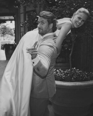 Julie Zangenberg Instagram - While it may seem like a cliché plucked from the pages of fairy tales and rom-com meet-cutes, for @juliezangenberg , an actor and entrepreneur, and @andreasbagh, a chef and restaurateur, it really was love at first sight. Julie had been dining at a restaurant where Andreas worked as the head chef and she asked to thank the chef for the exquisite meal. “He came out, and we both knew that this was it,” she reminisces. Andreas agrees “we both knew it the first time we met each other.” 

Tap the link in @voguescandinavia’s bio to read more.

Photographer: @suneczajkowski 
Words: @linneapesonen