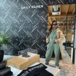 Julie Adenuga Instagram - Pick your own caption: Option 1. I’m genuinely not selling this trench at @collectionsuk - I replaced it with another Burberry jacket 🤷‍♀️ Option 2. I’ve officially been to every Daily Paper store in the world AND their HQ. I need a tatt now. It’s time. Option 3. #FrikanDam