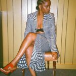 Julie Adenuga Instagram - Burberry Winter 2024 #Burberry