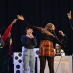 Julie Adenuga Instagram - Look how much fun we all had at the first Julie’s Top 5 LIVE!! The room was full of ENERGY 😜 Big up Zara & Kristy for winning the audience vote to be on the panel - you both killed it! I can’t wait to hear what you guys were saying in your interviews - make sure you’re following @donttrusttheinternet on all platforms… you might see yourself! #JuliesTop5 #RENAISSANCE 📸 > @ayo_sama