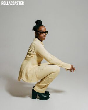 Julie Adenuga Instagram - “When it comes to industry figures championing inclusion and epitomising innovation, few rank higher than broadcaster, DJ and interviewer, Julie Adenuga. Discussing the concept and ethos of Work In Progress, the importance of community in the progress of music and culture, and her favourite interviewee so far, @julieadenuga features in our Winter 2023 issue ✨” - @rollacoaster 
 
Order now at rollacoaster.tv!
 
Photography by @vickygrout at @sohomanagement_uk 
Styling by @kieraliberati
Words by @ellaxwest 
Editorial Director @charlottejmorton
Editor @ellaxwest
Art Director @Harry_conor
Production Director @bencrankbencrank
Producer @isabellacoleman_
Production Intern Lola Randall
Hair by @reformedhair
Makeup by @maha.gram
Photography Assistant @alexgallowaay
Fashion Assistant @nnenna_maria
Special thanks to @packshot.studios
