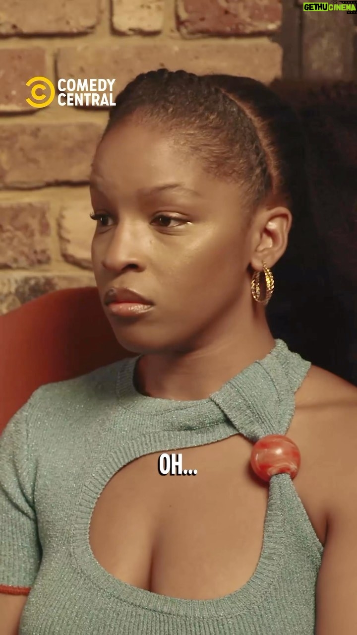 Julie Adenuga Instagram - Go & learn about the incredible story of Funmilayo Ransome-Kuti as told by @tolly_t & @marvinabbey — I was absolutely FINISHHHHED by the time we shot this. My speech sounds like it’s on 0.5x 🤣😂🤣🤣 Watch over on @comedycentraluk’s YouTube 📺
