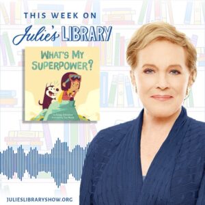 Julie Andrews Instagram - We learn a few new wonderful words  on the latest @JuliesLibraryShow this week! “What's My Superpower?” Is a bilingual book that incorporates  #Inuktitut words and invites us to consider what our own superpower might be. Actress Miali Buscemi joins us in the book nook to read the tale. Listen to the episode at the link in my profile. 

So, what’s your superpower? And what kind of superhero does that make you? Please share your answers with me in the comments below!