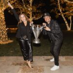 Julie Benz Instagram – Happy Birthday to the luckiest man in the world 🎉 Getting a woman like me is like winning the lottery… and it’s better than winning the MLS cup 🖤💛 @lafcrich