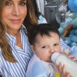 Julie Benz Instagram – We decided we don’t like cake… we prefer the bottle 🥛🍷…. also… not my baby 🙃 #weliketoparty