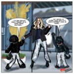Julie Benz Instagram – These always make me giggle 🤭 thank you @tucartoons for sharing your art 🖼️