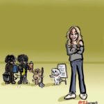 Julie Benz Instagram – These always make me giggle 🤭 thank you @tucartoons for sharing your art 🖼️