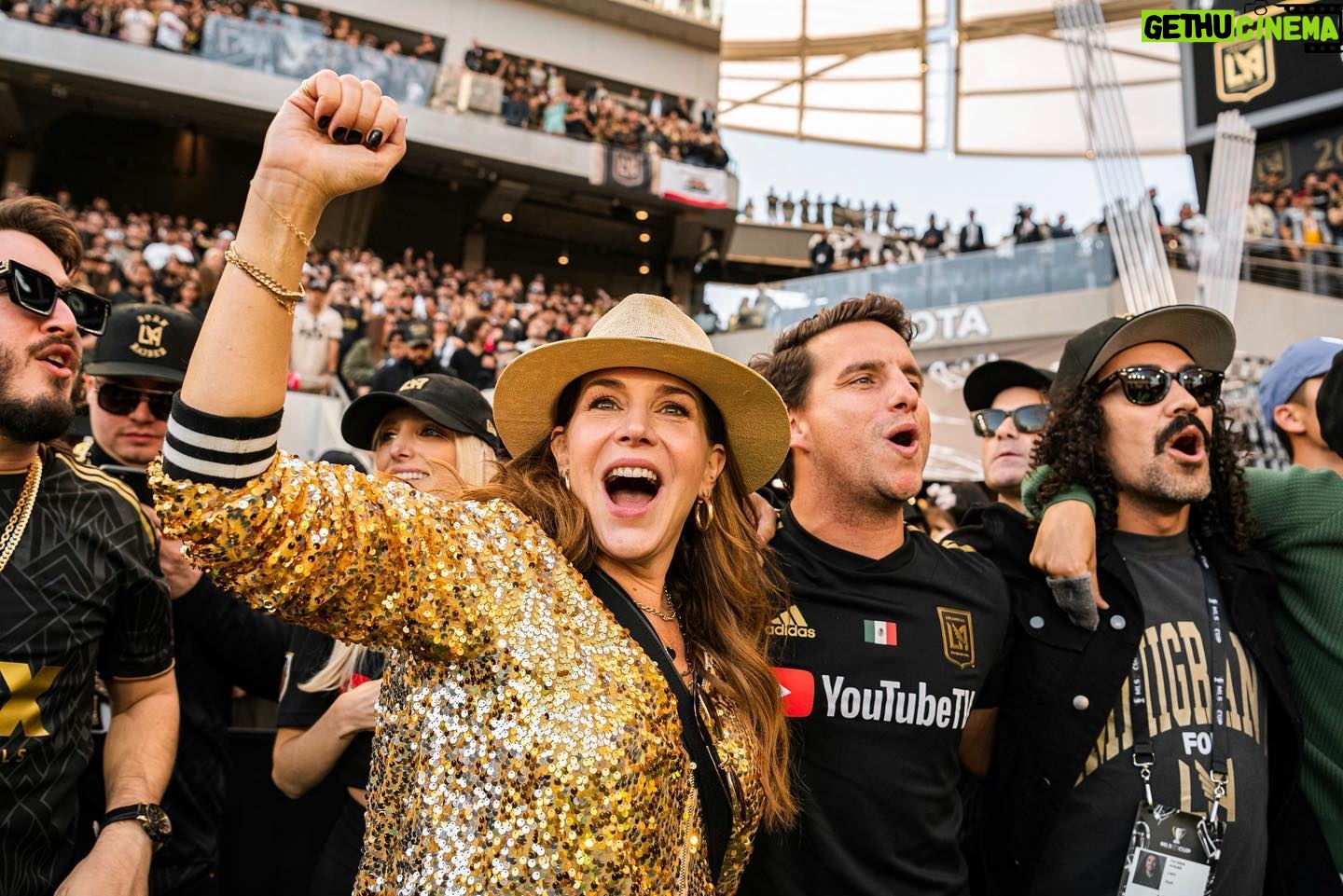 Julie Benz Instagram - Find yourself a wife who loves @lafc. 🖤💛