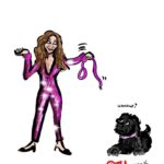 Julie Benz Instagram – These always make me giggle 🤭 thank you @tucartoons for sharing your art 🖼️