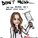 Julie Benz Instagram – These always make me giggle 🤭 thank you @tucartoons for sharing your art 🖼️