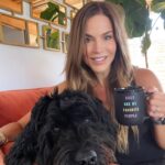 Julie Benz Instagram - Happy National Coffee Day!!! Couldn’t think of a better way to celebrate than with @groundsandhounds - they donate 20% of profits to dog rescue organizations 🐶