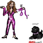 Julie Benz Instagram – This is so cool 🥰 Thank you @tucartoons for sharing your art with me and my pack ❤️❤️❤️❤️