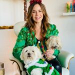 Julie Benz Instagram – Who wore it best🤣🎄