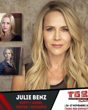 Julie Benz Instagram - I’m super excited to announce I will be appearing at @tgstoulouse Nov 26 & 27 in Toulouse, France 🇫🇷 Hope to see you there!!! 🎉🍾 Ticket info can be found at tgsevenements.com (link in bio at @tgstoulouse ) 💋 j’adore France!! ❤️