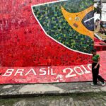 Julie Bertin Instagram - Copa, Copacabana Baby 🇧🇷. 1. Copacabana 2. Mont du Pain de Sucre 3. Moi et un Ouistiti poilus des oreilles 4/5. Mont du Pain de Sucre 6. Moi et mes Globo salés (t’as l’impression de manger de l’air) 7/8. Escalier Selarón, (L’escalier a été classé monument historique et Selaron a reçu le titre de « Citoyen d’honneur » de la ville) #brazil🇧🇷 #copacabana #explore #travelphotography #fyp #frenchgirl #hollidays #riodejaneiro #praiagrande