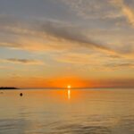 Julie Bertin Instagram – 📍Trou-aux-Biches, Maurice 

« À mon plus beau coucher de soleil … ☀️ ».