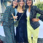 Julie de Bona Instagram - 💐Garden Party @gemmyo Merci de m’accompagner et de me parer de vos jolies créations @paulinelaigneau et toute son équipe 💍 En total look @balzacparis 🌼🐆 Avec @marinethiery_ & @marion_motte