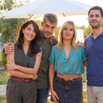 Julie de Bona Instagram - Autre quatuor, autre ambiance ce soir sur @m6officiel dans “La maison d’en face” 🏠 @caterina_murino_official @marc_ruchmann @thierryneuvic_off Réalisé par Lionel Bailliu @incognitaprod #lamaisondenface @lmdf.m6