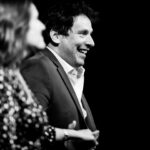 Julie de Bona Instagram - Quel bonheur de jouer en suisse 🇨🇭 #morges #saintmaurice #lausanne Entendre vos rires est notre plus belle récompense Semaine prochaine #roubaix et #troyes Quelle bonheur de jouer cette pièce @brunosalomoneofficiel @hadrienraccah @judith_elmaleh Photo @vincentguignet_photography