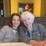 Juliette Binoche Instagram – Wishing you all a Happy New Year 2024 with Shirley MacLaine 💘