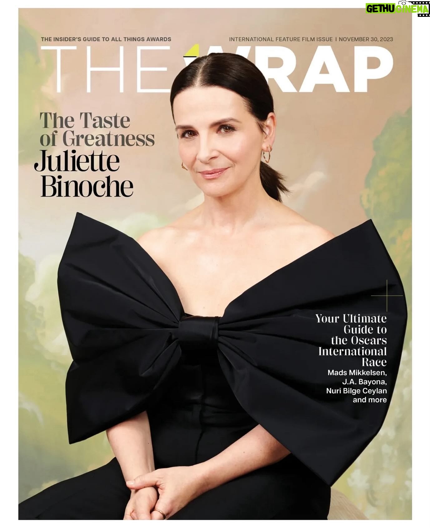 Juliette Binoche - 10.6K Likes - Awards season
for The Taste of things of Tran Anh Hung
Wrap’n Roll ! 🖤
🎀@jonathan_huguet
💋@odilesubra
🪮Erika