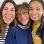 Juliette Binoche Instagram – Behind the curtains💛The best people to make The Taste of Things/La Passion de Dodin-Bouffant 🩵🏃🏻‍♀️🦋thanks to
 💆‍♀️@suman.facialist 
💇🏻‍♀️ @sophieasse 
💄@noa_yehonatan
Et la voix extraordinaire de Benoît ❤️‍🔥🙈