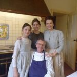 Juliette Binoche Instagram – THE TASTE OF THINGS (La Passion de Dodin Bouffant) is coming on the 14th of February ♥️in the US, UK… Here are some pictures I want to share while working with Tran Anh Hung on set.
You can see a picture with Pierre Gagnaire our Chef & Hung and the last picture with Michel Nave and Galaeta et Bonnie, Pierre’s right hand who taught us fine cuisine ! 🧑‍🍳