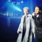 Juliette Binoche Instagram – Friday night we finished shooting The New Look (Season 1) with Ben Mendelsohn @mendelsohnben Maisy Williams @maisie_williams and many other great actors. 
Adam Todd Kessler our show runner made this happen as very special directors as : @julia_ducournau @jeremy_podeswa @helen.shaver 
🍏 is producing