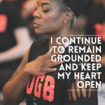 Jully Black Instagram - Join us in grounding ourselves and keeping our hearts open as we embark on Week Three of our weekly mantra journey. Let’s see those remixes to amplify the positivity together! 💫 📖 Sis Don’t Settle Author @judgefaithjenkins #MantraMonday #OpenHeart #StayGrounded