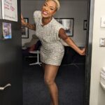 Jully Black Instagram - @theacademy fashion wrap up @morningshowca was 🔥🔥🔥🔥 Here’s a BTS look of what I wore! #Fashion #Style #Oscars #JullyBlack #Toronto 👗 @sharonangelastyles 💄 @debraguthriestudio 📷 @asrajabz