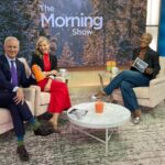 Jully Black Instagram - Fueling my Tuesday with some fiber talk on @morningshowca! 🌾✨ Did you know that fiber and mood are directly connected? The gut and the brain communicate, and fiber helps regulate your mood! As someone diagnosed with PCOS, I’ve experienced firsthand the impact of fiber on insulin regulation. It’s not just about eating good food; it’s about eating the right food with the right amount of fiber. Let’s put fiber in the front for better energy and heart health! 🍏 💄 @debraguthriestudio 👗 @chant3lllllllll3 #JullyBlack #BeThatGirl #2WeekChallenge #TheMorningShow #FiberTalk #HealthyLiving #WellnessJourney