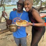 Jully Black Instagram - From the exclusive Booby Cay Island, to Margaritaville, to the party at Rick’s Cafe – today was pure magic! 🎶✨ #JullyBlack #BeThatGirl #IslandVibes #UnforgettableDay @visitjamaica @margaritavillejamaica @famous_vincent_tour