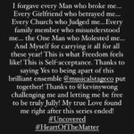 Jully Black Instagram - #Forgiveness is the gateway to freedom -Jully Black